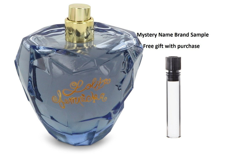 Lolita Lempicka Mon Premier by Lolita Lempicka Eau De Parfum Spray (Tester) 3.4 oz And a Mystery Name brand sample vile