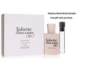 Romantina by Juliette Has A Gun Eau De Parfum Spray 1.7 oz And a Mystery Name brand sample vile