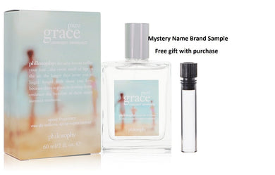 Pure Grace Summer Moments by Philosophy Eau De Toilette Spray 2 oz And a Mystery Name brand sample vile