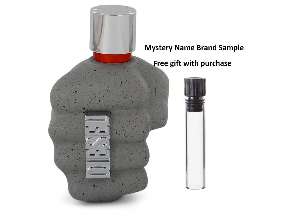 Only the Brave Street by Diesel Eau De Toilette Spray (Tester) 2.5 oz And a Mystery Name brand sample vile