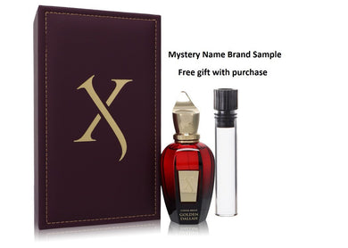 Coffee Break Golden Dallah by Xerjoff Eau De Parfum Spray (Unisex) 1.7 oz And a Mystery Name brand sample vile