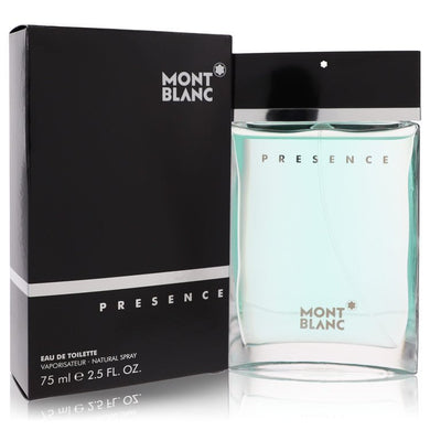 Presence by Mont Blanc Eau De Toilette Spray 2.5 oz For Men