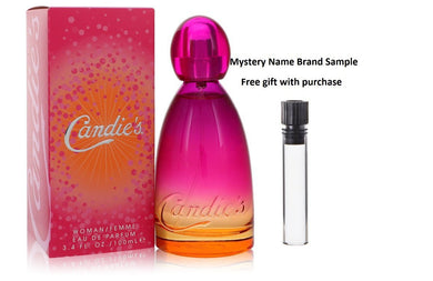 CANDIES by Liz Claiborne Eau De Parfum Spray 3.4 oz And a Mystery Name brand sample vile