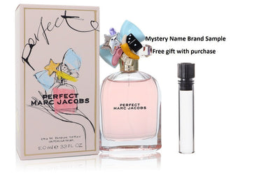 Marc Jacobs Perfect by Marc Jacobs Eau De Parfum Spray 3.3 oz And a Mystery Name brand sample vile