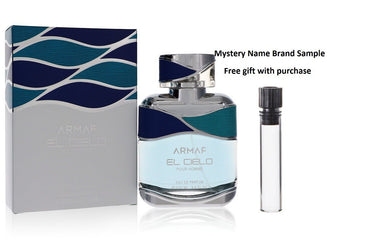Armaf El Cielo by Armaf Eau De Parfum Spray 3.4 oz And a Mystery Name brand sample vile