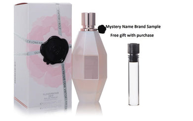 Flowerbomb Dew by Viktor & Rolf Eau De Parfum Spray 3.4 oz And a Mystery Name brand sample vile