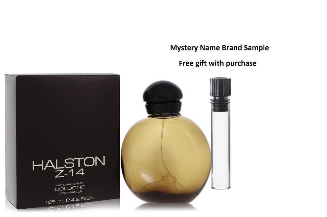 HALSTON Z-14 by Halston Cologne Spray 4.2 oz And a Mystery Name brand sample vile