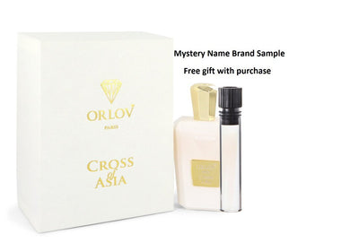 Cross of Asia by Orlov Paris Eau De Parfum Spray 2.5 oz And a Mystery Name brand sample vile