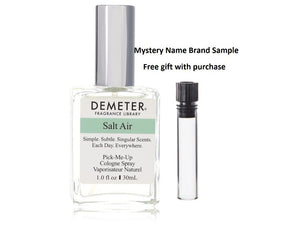 Demeter Salt Air by Demeter Cologne Spray 1 oz And a Mystery Name brand sample vile
