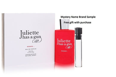 Juliette Has a Gun MMMm by Juliette Has A Gun Eau De Parfum Spray 3.3 oz And a Mystery Name brand sample vile