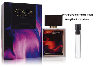 Atara by Michael Malul Eau De Parfum Spray 3.4 oz And a Mystery Name brand sample vile