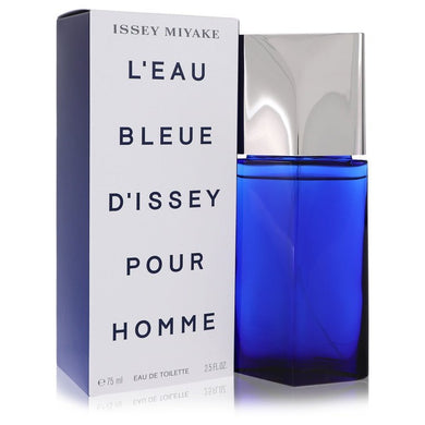 L'Eau Bleue D'Issey Pour Homme by Issey Miyake Eau De Toilette Spray 2.5 oz For Men