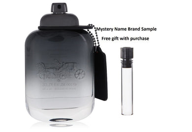 Coach by Coach Eau De Toilette Spray (Tester) 3.3 oz And a Mystery Name brand sample vile