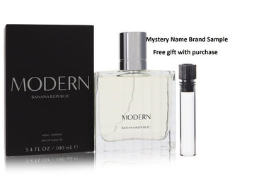 Banana Republic Modern by Banana Republic Eau De Toilette Spray 3.4 oz And a Mystery Name brand sample vile