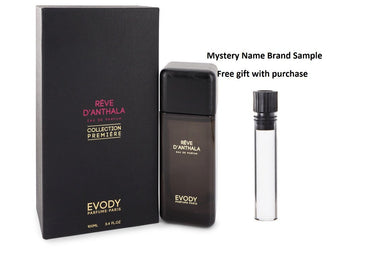 Reve D'anthala by Evody Parfums Eau De Parfum Spray 3.4 oz And a Mystery Name brand sample vile