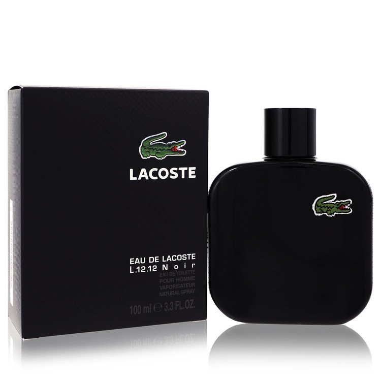 Lacoste Eau De Lacoste L.12.12 Noir by Lacoste Eau De Toilette Spray 3.4 oz For Men