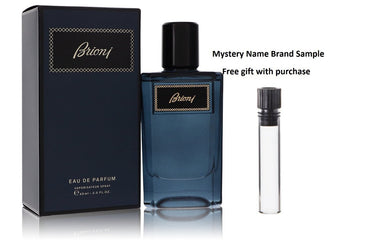 Brioni by Brioni Eau De Parfum Spray 2 oz And a Mystery Name brand sample vile