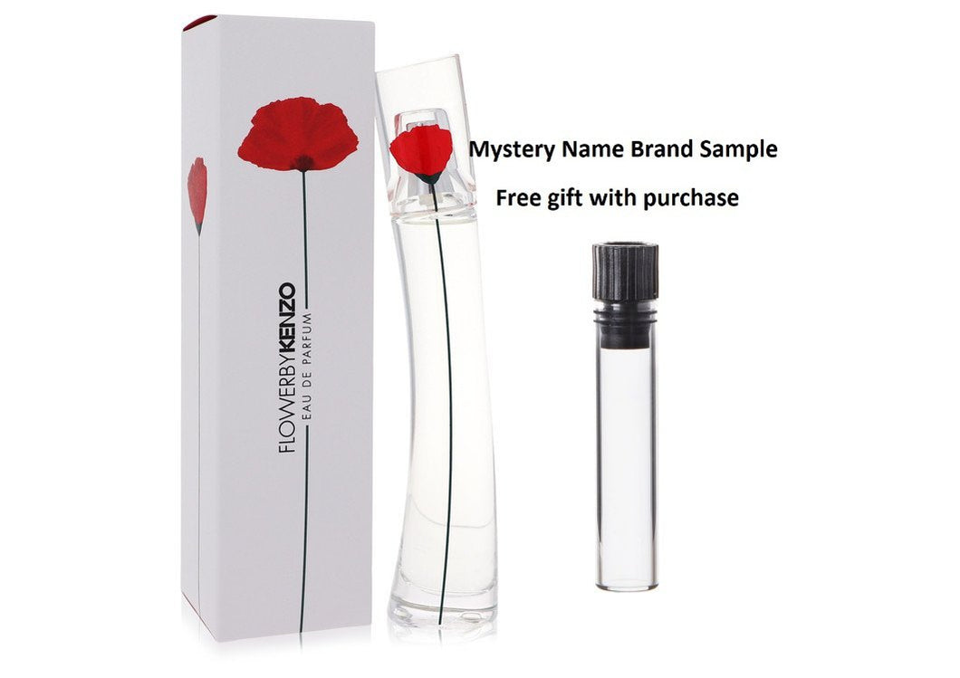 kenzo FLOWER by Kenzo Eau De Parfum Spray 1 oz And a Mystery Name brand sample vile