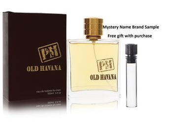 Old Havana Pm by Marmol & Son Eau De Toilette Spray 3.4 oz And a Mystery Name brand sample vile