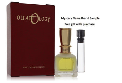 Olfattology Intenez by Enzo Galardi Eau De Parfum Spray (Unisex) 1.7 oz And a Mystery Name brand sample vile
