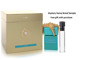 Cubia by Tiziana Terenzi Extrait De Parfum Spray (Unisex) 3.38 oz And a Mystery Name brand sample vile