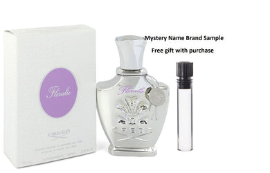 Floralie by Creed Eau De Parfum Spray 2.5 oz And a Mystery Name brand sample vile