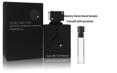 Club De Nuit Intense by Armaf Eau De Toilette Spray 3.6 oz And a Mystery Name brand sample vile