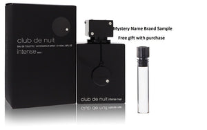 Club De Nuit Intense by Armaf Eau De Toilette Spray 3.6 oz And a Mystery Name brand sample vile