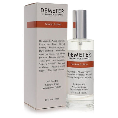 Demeter Suntan Lotion by Demeter Cologne Spray 4 oz For Women