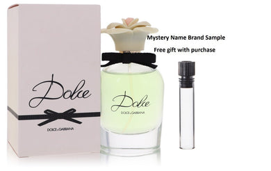 Dolce by Dolce & Gabbana Eau De Parfum Spray 1.6 oz And a Mystery Name brand sample vile