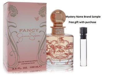 Fancy by Jessica Simpson Eau De Parfum Spray 3.4 oz And a Mystery Name brand sample vile