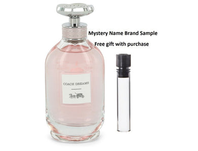 Coach Dreams by Coach Eau De Parfum Spray (Tester) 3 oz And a Mystery Name brand sample vile