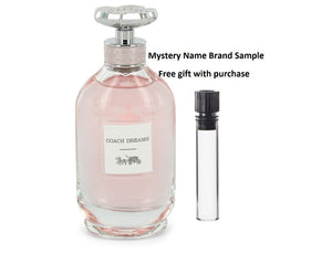 Coach Dreams by Coach Eau De Parfum Spray (Tester) 3 oz And a Mystery Name brand sample vile