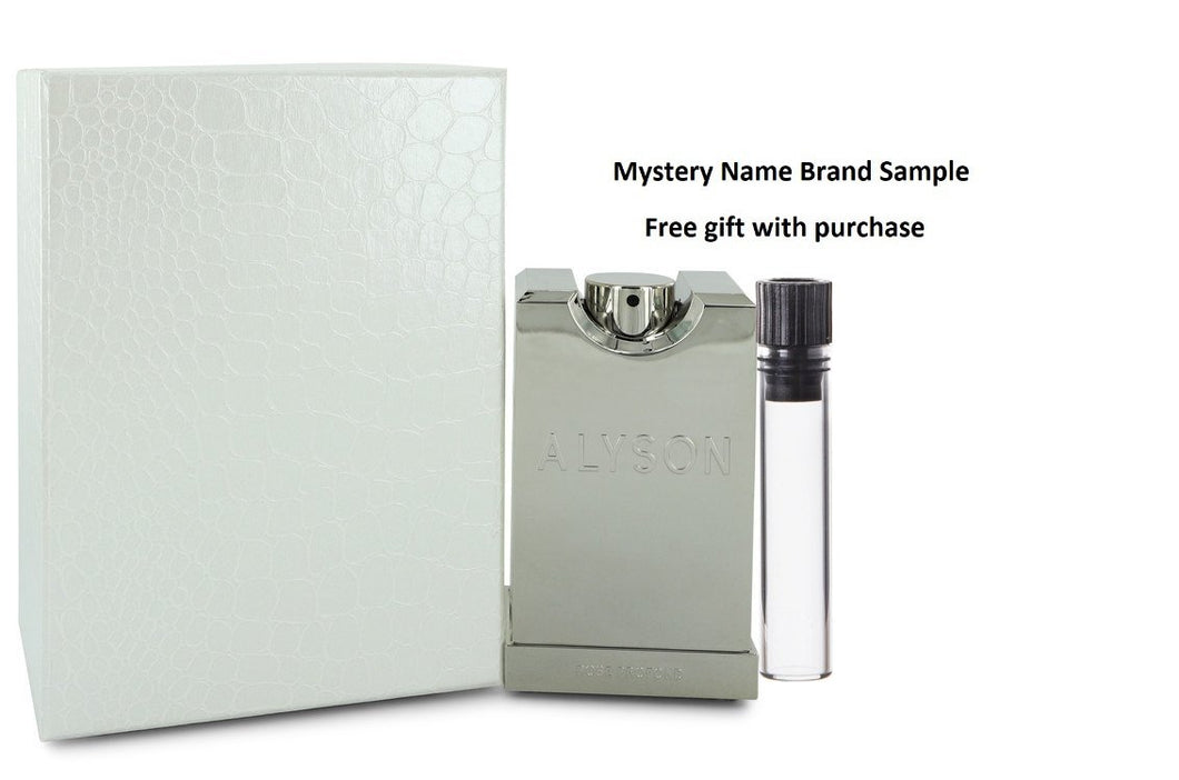 Rose Profond by Alyson Oldoini Eau De Parfum Spray 3.3 oz And a Mystery Name brand sample vile
