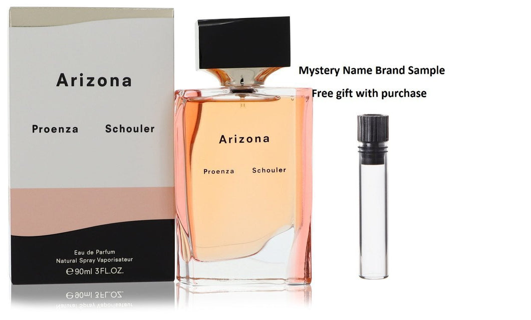 Arizona by Proenza Schouler Eau De Parfum Spray 3 oz And a Mystery Name brand sample vile