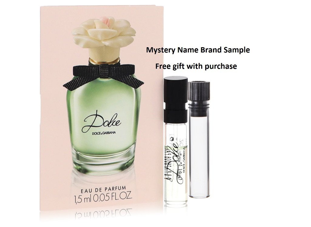 Dolce by Dolce & Gabbana Vial (sample) .05 oz And a Mystery Name brand sample vile