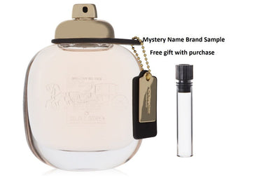Coach by Coach Eau De Parfum Spray (Tester) 3 oz And a Mystery Name brand sample vile
