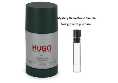 HUGO by Hugo Boss Deodorant Stick 2.5 oz And a Mystery Name brand sample vile