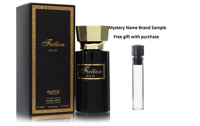 Fiction Oud by Riiffs Hair Mist 1.7 oz And a Mystery Name brand sample vile