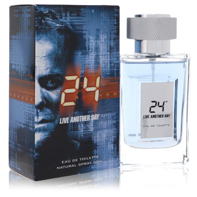 24 Live Another Day by ScentStory Eau De Toilette Spray 1.7 oz  For Men