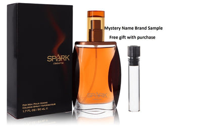Spark by Liz Claiborne Eau De Cologne Spray 1.7 oz And a Mystery Name brand sample vile