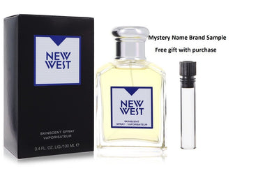 New West by Aramis Skinscent Spray 3.4 oz And a Mystery Name brand sample vile