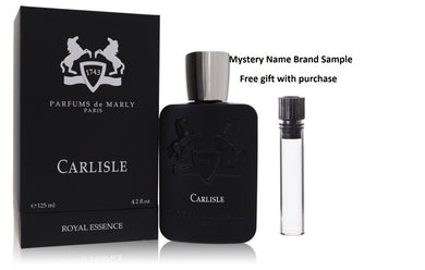 Carlisle by Parfums De Marly Eau De Parfum Spray (Unisex) 4.2 oz And a Mystery Name brand sample vile