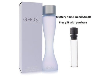 Ghost The Fragrance by Ghost Eau De Toilette Spray 3.4 oz And a Mystery Name brand sample vile