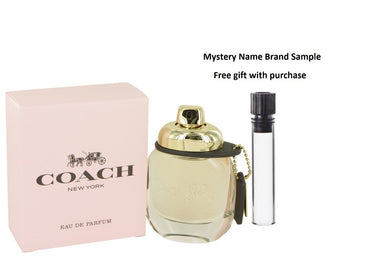Coach by Coach Eau De Parfum Spray 1 oz And a Mystery Name brand sample vile