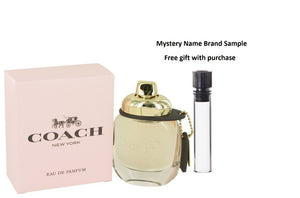 Coach by Coach Eau De Parfum Spray 1 oz And a Mystery Name brand sample vile