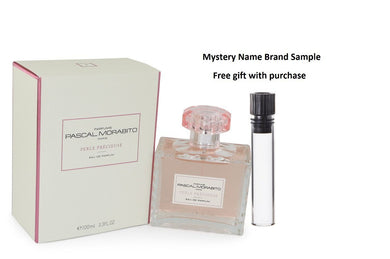 Perle Precieuse by Pascal Morabito Eau De Parfum Spray 3.3 oz And a Mystery Name brand sample vile