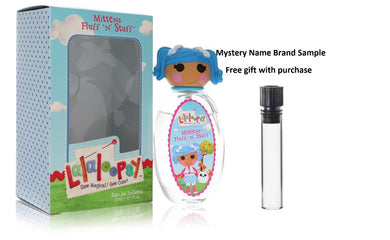 Lalaloopsy by Marmol & Son Eau De Toilette Spray (Fluff n Stuff) 1.7 oz And a Mystery Name brand sample vile
