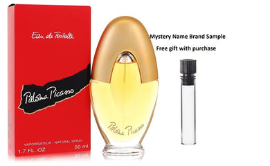 PALOMA PICASSO by Paloma Picasso Eau De Toilette Spray 1.7 oz And a Mystery Name brand sample vile