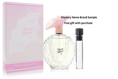 HISTOIRE D'AMOUR 2 by Aubusson Eau De Toilette Spray 3.33 oz And a Mystery Name brand sample vile